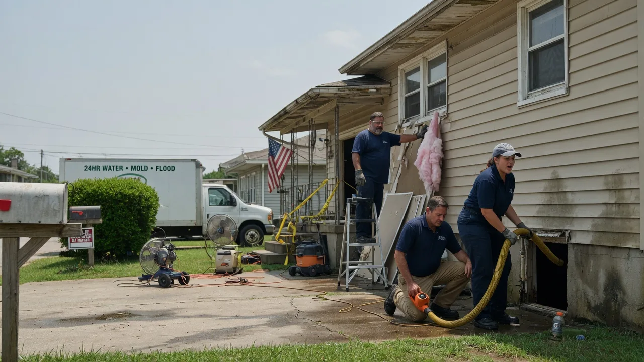 Water Damage Repair in Lynchburg, MO near me